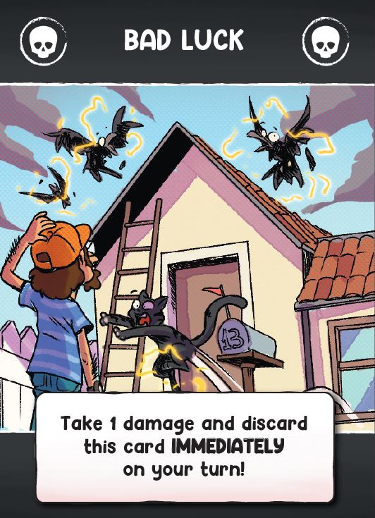 Shocking Deal Bad Luck card