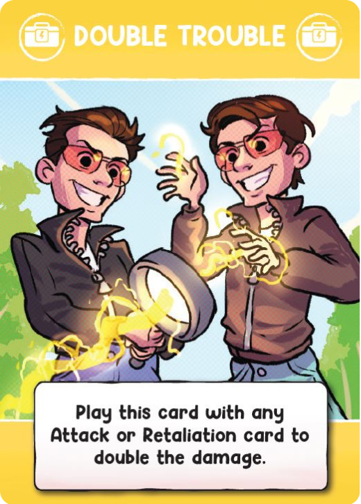 Double Trouble Action card from Shocking Deal