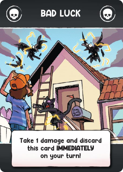 Bad Luck card from Shocking Deal